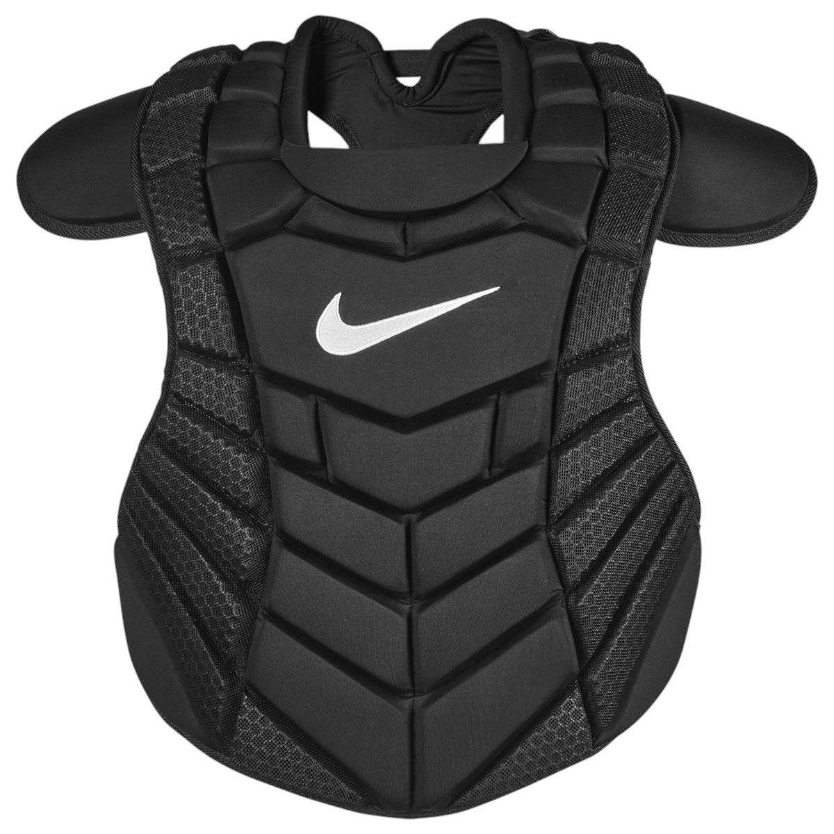 Nike Adults' Diamond Elite Chest Protector - Black/White - BLACK/WHITE